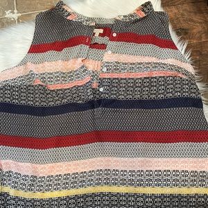 Talbots Women Sleeveless Top Blouse 3x